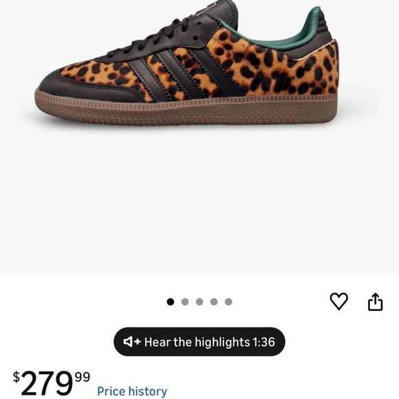 Adidas Sambas Leopard - Picture 5 of 5